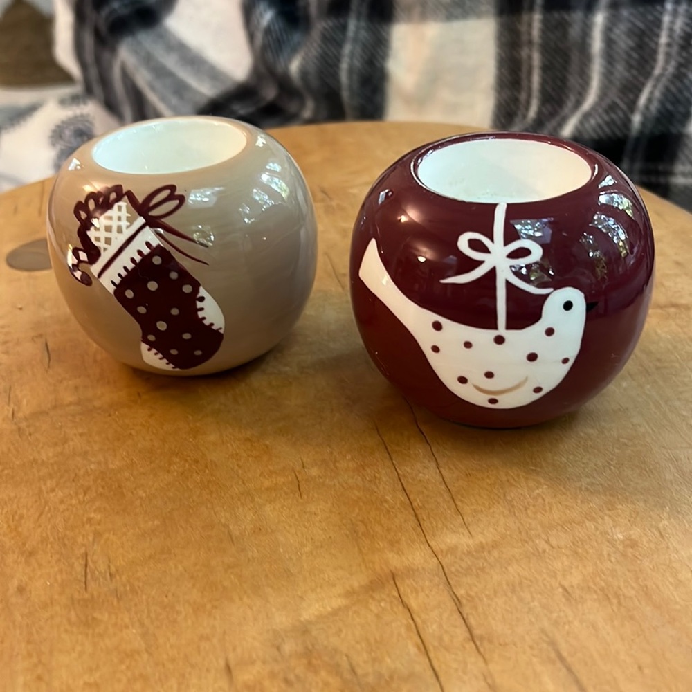 At Home America, holiday tea light holders